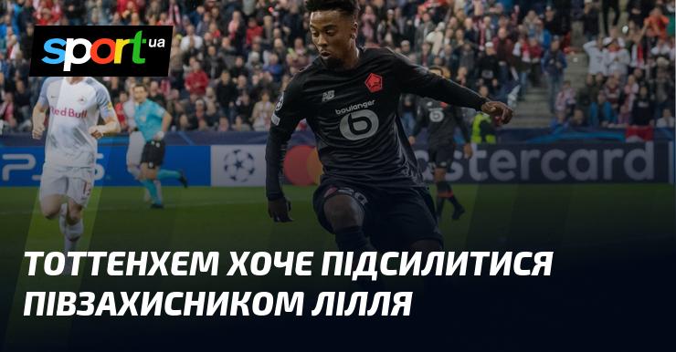 Тоттенхем має намір посилити свій склад, придбавши півзахисника з Лілля.